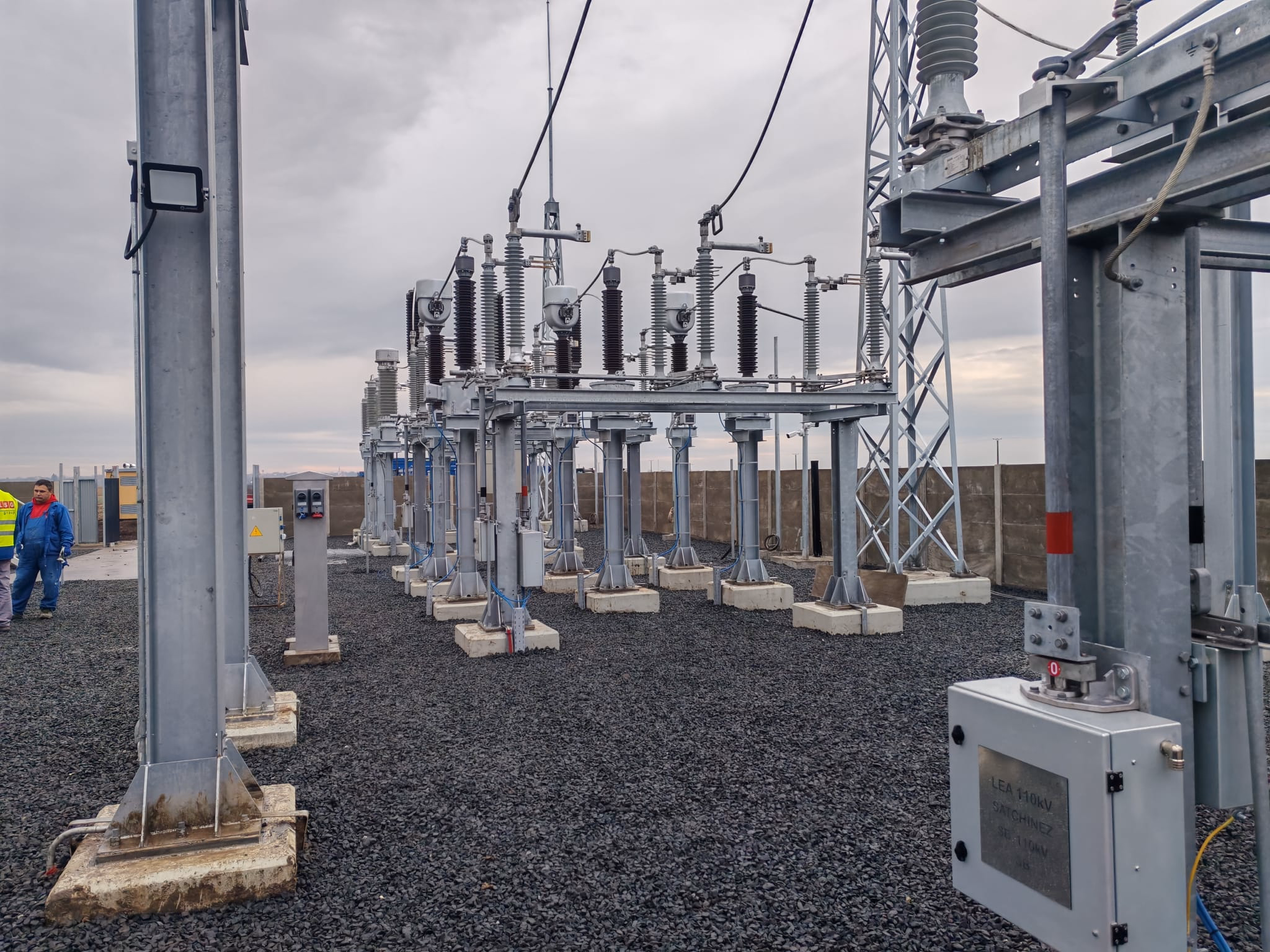 Stație cadru electrică - vedere generală